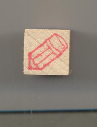 [CEX1236] Fat Pencil Incentive Stamp (0.5''x0.5'')=(1cmx1cm)