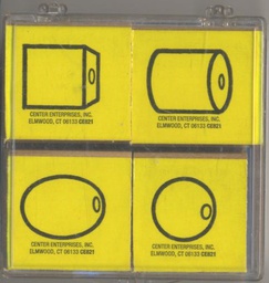 [CEX821] Bead Patterns Stamps Set (3+yrs)(4pcs)(4cmx3.5cm)(1.5''x1.3'')