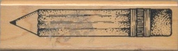 [CEXA137] Big Pencil Stamp (3''x1'')(3+yrs)(7.6cmx2.5cm)