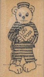 [CEXD433] Lav Pass Stamp (7.6cmx4.5cm)(3''x1.7'')