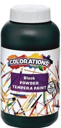 [CPTBK] COLORATIONS POWDER TEMPERA 1LB(453.6g) - BLACK