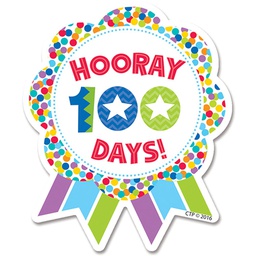 [CTPX1800] Hooray 100 Days! Ribbon Rewards (3.75''x3.5'')(9.5cmx8.8cm)(36pcs)