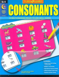 [CTP6670] Turn &amp; Learn: Consonants, Gr. K