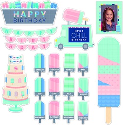 [CTP8604] CALM &amp; COOL HAPPY BIRTHDAY MINI (21pcs)