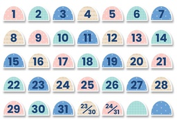 [CTP8648] CALM &amp; COOL CALENDAR DAYS (35pcs)