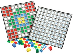[DD210009] Unifix Hundred Number (2 grids 1 tray) (100 numbers)