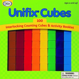 [DD225W] Unifix cubes (100pcs)(2cmx2cm)(0.7''x0.7'')(4+yrs)