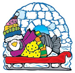 [DJX688012] Penguin Pal 2 Sided Decor (15''x14.5'')(38cm x 37cm)