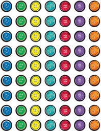 [EP63937] Pete the Cat Groovy Buttons Mini Stickers (378stickers)(0.5''-1.2cm)