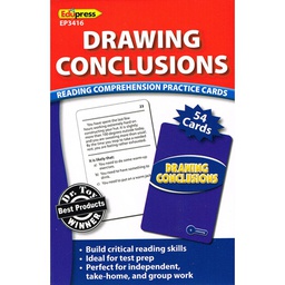 [EPX63416] Drawing Conclusions Practice Cards (Blue Level)(RL:3.5-5.0) 54 Cards