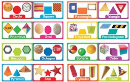 [EU847051] SHAPES &amp; SOLIDS MINI BB SET 6.5''x26''(16.5cmx66cm)(24pcs)