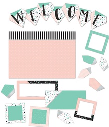 [EU847087] WELCOME! BULLETIN BOARD SET SIMPLY SASSY (22pcs)