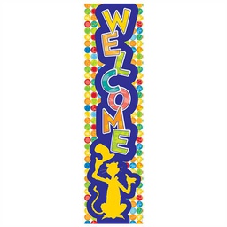 [EUX849278] DR SEUSS SPOT SEUSS WELCOME! BANNER VERTICAL (4ft=1.2m) (1pc)
