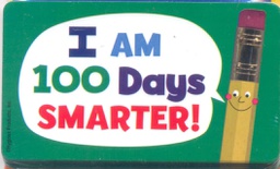 [HYG18101] Classroom Stickers, (25 stickers) I am 100 Days Smarter! (2''x3.5'')(8.8cmx5cm)