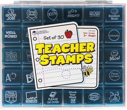 [LER0678] Jumbo Teacher Stamps (30pcs)(3+yrs)(Gr:Prek+)(1.3''-3.5cm)