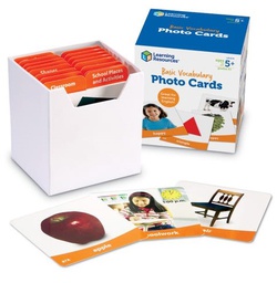 [LER6079] Basic Vocabulary Photo Cards Set (156pkg)(5+yrs)