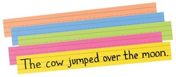 [P1733] SENTENCE STRIPS SUPER BRIGHT ASST ( 3"x24"(7.6cmx60.9cm)    (100ct)