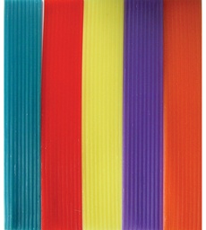 [PAC4112] WAX WORKS BRIGHT HUES (age 3)(10"=25.4cm) ASST (50 PC)