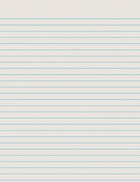 [PX2661] NEWS RULED WHITE (6"x9")(15.2cmx22.8cm) (500 sheets)