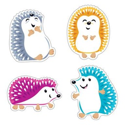 [TX10678] Colorful Hedgehogs Accents Variety Pk 12 designs 3 each 6''(15.5cm) (36 pcs)