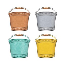 [T10732] I*Metal Buckets Mini Accents (3'' (7.5cm) (36 pcs)