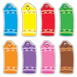[T10904] Crayon Colors Accents (5.5''x 2.5''(13.9cmx6.3cm) (36 pcs)