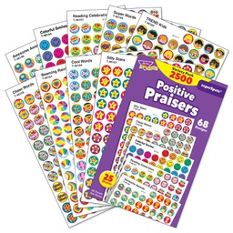 [T1945] Positive Praisers Sticker Packet (2500stickers) (0.4''-1cm)