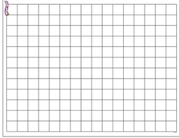 [TX27305] Graphing Grid (Small Squares) Charts Wipe - off (55cmx 43cm)(22''x17'')