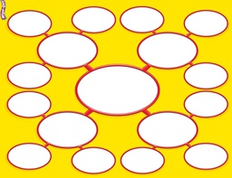 [T27310] Story Web WIPE-OFF CHART  17" x 22" (43cm x 56cm)