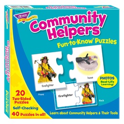 [T36011] Community Helpers Puzzles (GR PREK + AGE 3+) (40pcs)