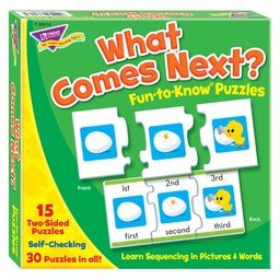 [T36016] What Comes Next? Puzzles (GR. PREK+ AGE 3+)  (45pcs)