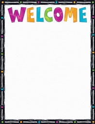 [T38403] Welcome! Color Harmony Chart 17''x22''(43cmx55cm)
