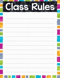 [T38404] Class Rules Color Harmony™Chart 17''x22''(43cmx55cm)