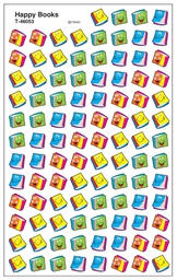 [T46053] Happy Books Mini Stickers (8sheets)(800stickers)(0.4''-1cm)