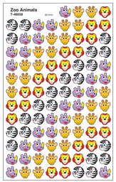 [T46058] Zoo Animals Mini Stickers (8sheets)(800stickers)(0.4''-1cm)