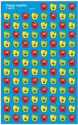 [T46075] Happy Apples Mini Stickers (8sheets)(800stickers)(0.4''-1cm)