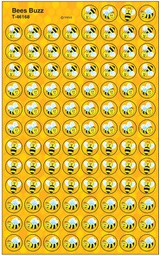[T46168] Bees Buzz Mini Stickers (8sheets)(800stickers) (0.4''-1cm)