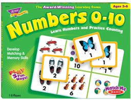 [T58102] Match Me Numbers 0–10 Games (48pcs)(3-6yrs)