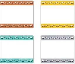 [T68911] I*Metal Embossed Nametags (2.5''x3'')(6.3cmx7.6cm)(36pcs)