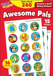 [T83914] Awesome Pals Stickers (16sheets)(240stickers)(1''-2.5cm)