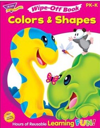 [TX94304] Colors &amp; Shapes (Gr:PK-K) Write-on/Wipe-off