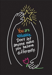 [TA62763] You are valuable. Don't let… Poster 13.3''x19"(33.7cmx48.2cm)