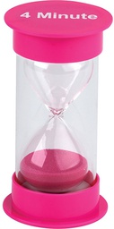 [TCRX20760] 4 Minute Sand Timer - Medium (2.5''x5'')(6.3cmx12.7cm)