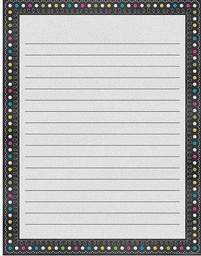 [TCR7532] Chalkboard Brights Lined Chart 17''X22''(43cmx55cm)