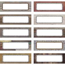 [TCR77012] Home Sweet Classroom Magnetic Labels  (12.0cm x 3.8cm)  ( 20 pcs)