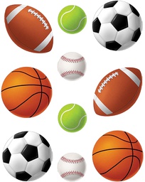 [TCR8499] Sports Mini Accents (2.6''-6.6cm) (36 pcs)
