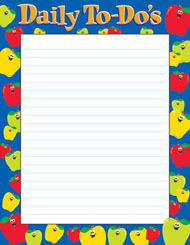[TX38216] Daily To-Do's  Chart with lines (55cmx 43cm)