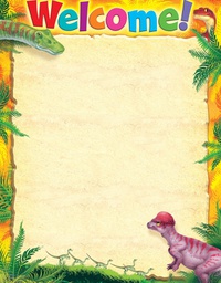 [TX38493] Welcome! Discovering Dinosaurs Chart (55cmx 43cm)