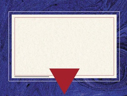 [VAX659] Certificate Border - Blue Marble (21.5cm)  ( 50 pk)