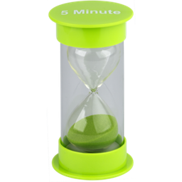 [TCR20761] 5 Minute Sand Timer - Medium (2.5''x5'')(6.3cmx12.7cm)